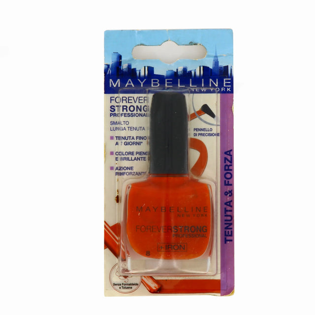 Maybelline, Forever Strong Pro Up To 7 Days Wear, Nail Polish, 8, 10 ml  Maybelline - Nutra Best Bulgaria