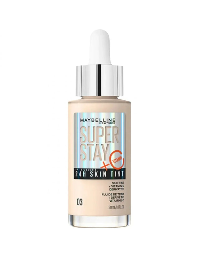 Maybelline - Superstay 24H Skin Tint + Vitamin C Foundation 30 ml  MAYBELLINE - Nutra Best Bulgaria