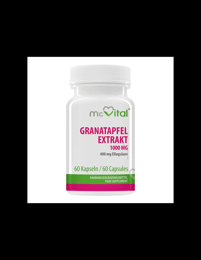 Антиоксидант - McVital Екстракт от нар, 60 капсули  Vitabay - Nutra Best Bulgaria