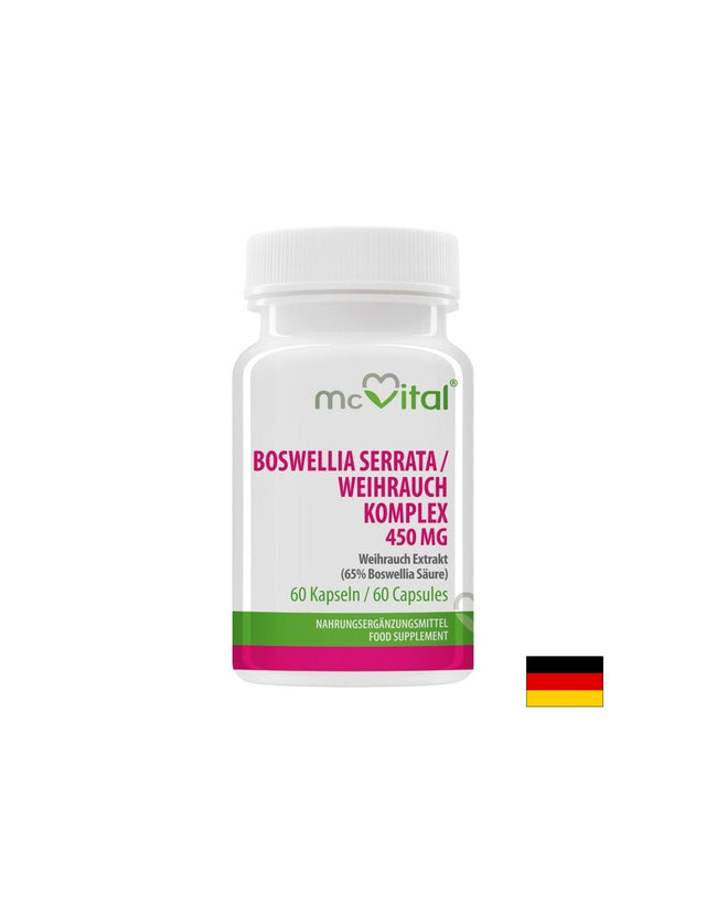 McVital Босвелия с МСМ и витамин С - при ставни проблеми, 60 капсули  Vitabay - Nutra Best Bulgaria