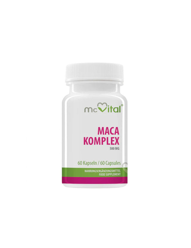 Мъжко здраве - Мака Комплекс McVital, 60 капсули  Vitabay - Nutra Best Bulgaria