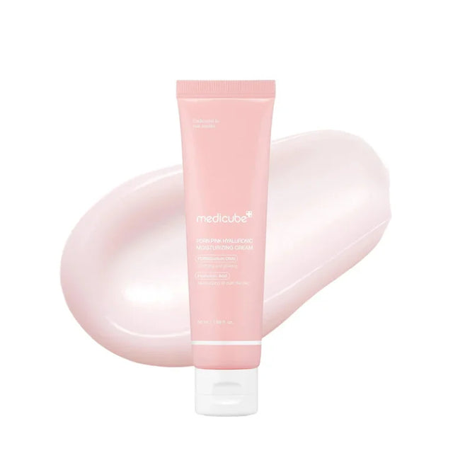 Medicube  - PDRN Pink Hyaluronic Moisturizing Cream - Intenzivně hydratační pleťový krém - 50ml  Medicube - Nutra Best Bulgaria