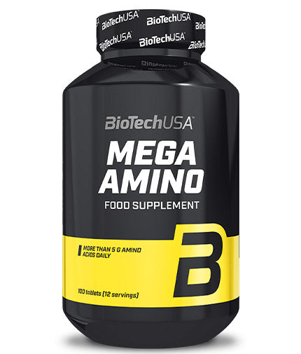 Mega Amino 3200 / 100 Tabs  BioTech USA - Nutra Best Bulgaria