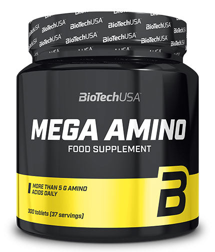 Mega Amino 3200 / 300 Tabs  BioTech USA - Nutra Best Bulgaria