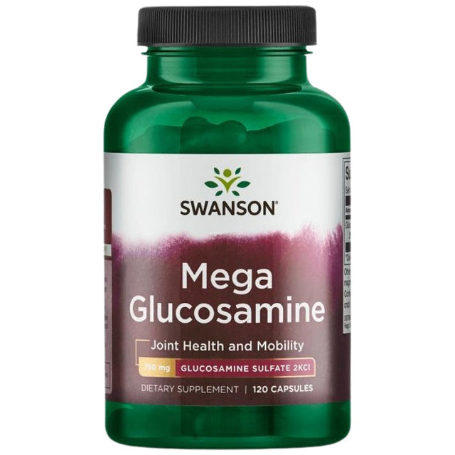 Mega Glucosamine 750 mg 120 капсули  Swanson - Nutra Best Bulgaria