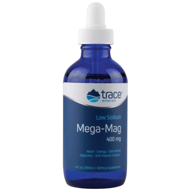Mega-Mag 400 mg - 118 мл  Trace Minerals - Nutra Best Bulgaria