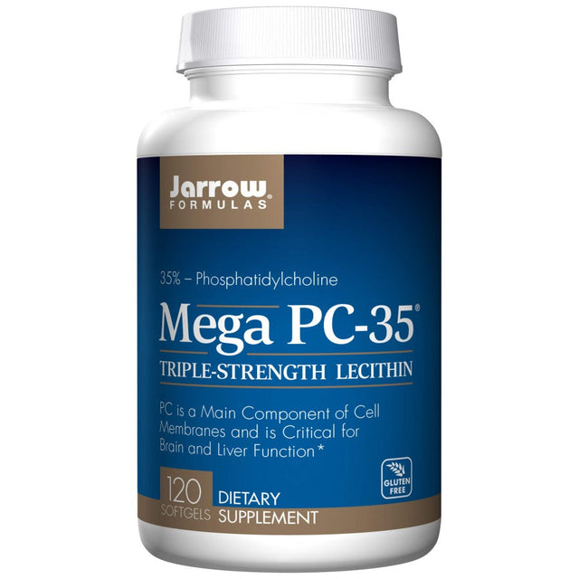 Mega PC-35 (Lecithin) 120 Гел капсули  Jarrow Formulas - Nutra Best Bulgaria