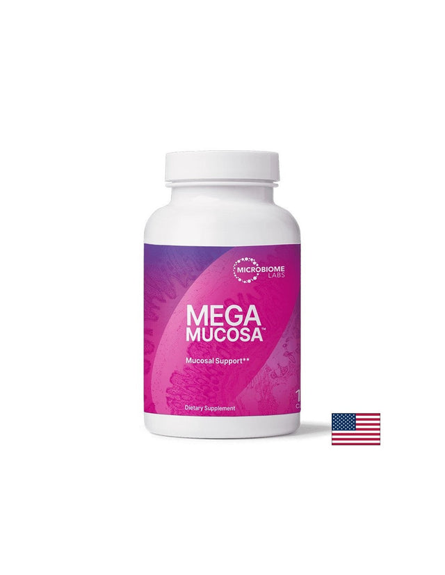 MegaMucosa – Чревен комфорт и добро храносмилане, 180 капсули  Microbiome Labs - Nutra Best Bulgaria