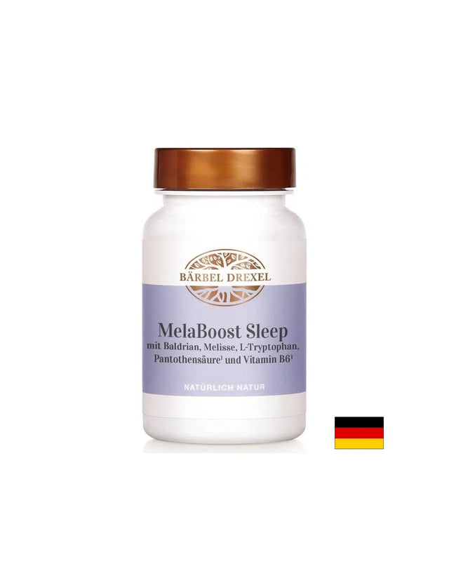 MelaBoost Sleep формула за спокоен сън с витамини, минерали и билки, 60 капсули  Bärbel Drexel - Nutra Best Bulgaria