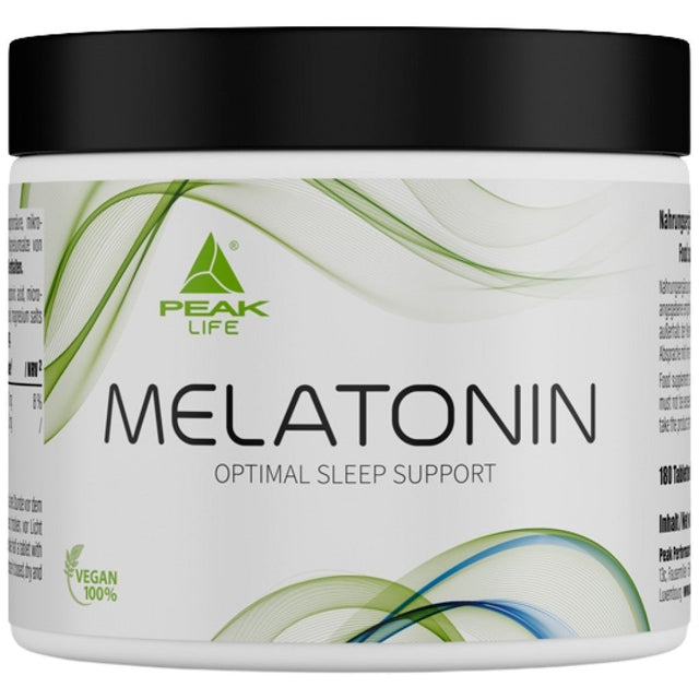 Melatonin 0.5 mg - 180 Таблетки  PEAK - Nutra Best Bulgaria