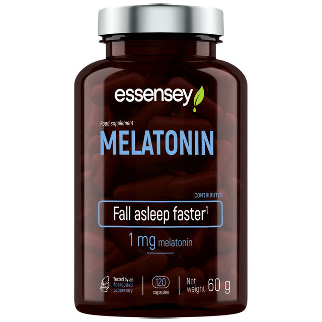 Melatonin 1 mg - 120 капсули  ESSENSEY - Nutra Best Bulgaria