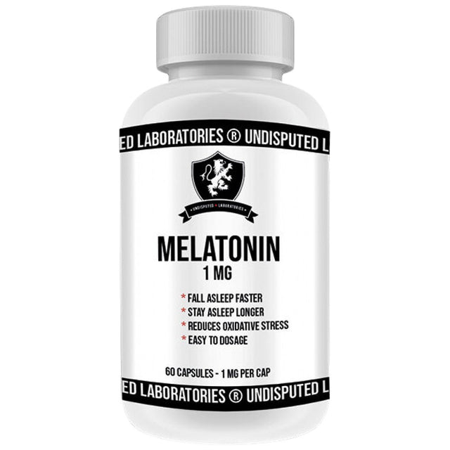 Melatonin 1 mg - 60 капсули  American Supps - Nutra Best Bulgaria