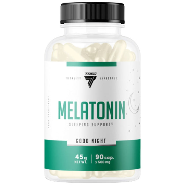 Melatonin 1 mg - 90 капсули  Trec Nutrition - Nutra Best Bulgaria
