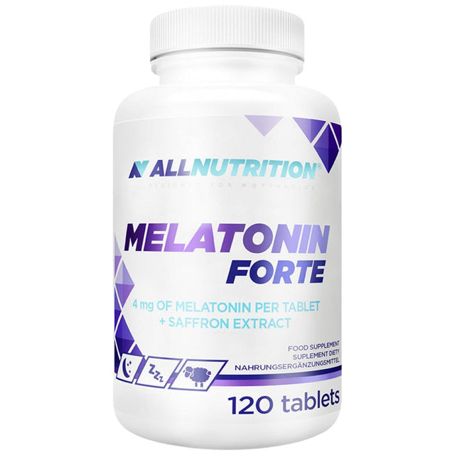 Melatonin Forte 4 mg 120 Таблетки  AllNutrition - Nutra Best Bulgaria