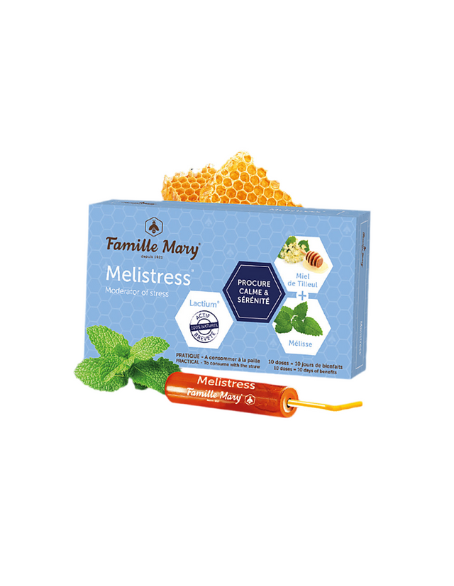 Антистрес ампули (с маточина и мед) Melistress, 10 бр.  Famille Mary - Nutra Best Bulgaria