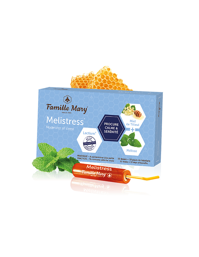 Антистрес ампули (с маточина и мед) Melistress, 10 бр.  Famille Mary - Nutra Best Bulgaria