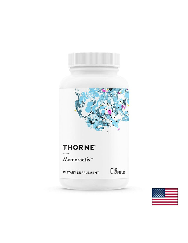 Memoractiv™ Формула Когнитивно здраве, 60 капсули  Thorne - Nutra Best Bulgaria