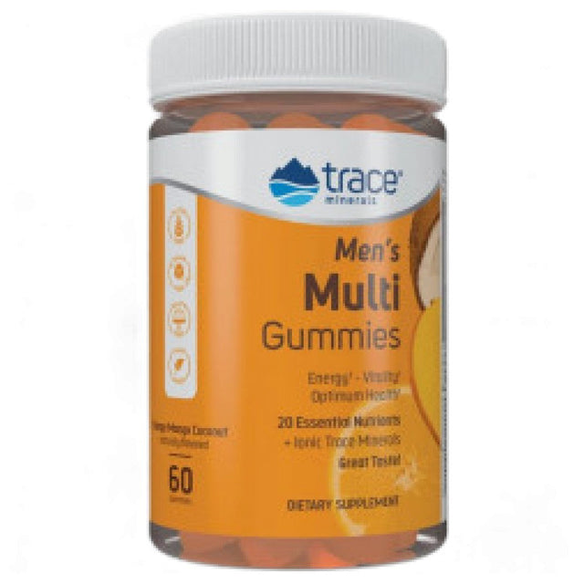 Men's Multi Gummies - 60 желирани бонбони  Trace Minerals - Nutra Best Bulgaria