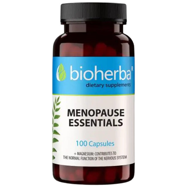 Menopause Essentials - 100 капсули  Bioherba - Nutra Best Bulgaria