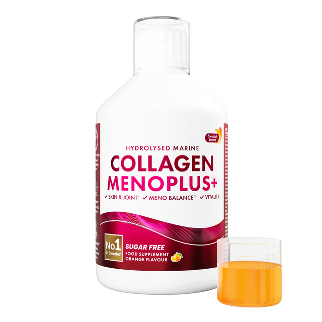 Menoplus+ Рибен Колаген 10,000 mg за жени 40+ | 500 мл  Swedish Nutra - Nutra Best Bulgaria