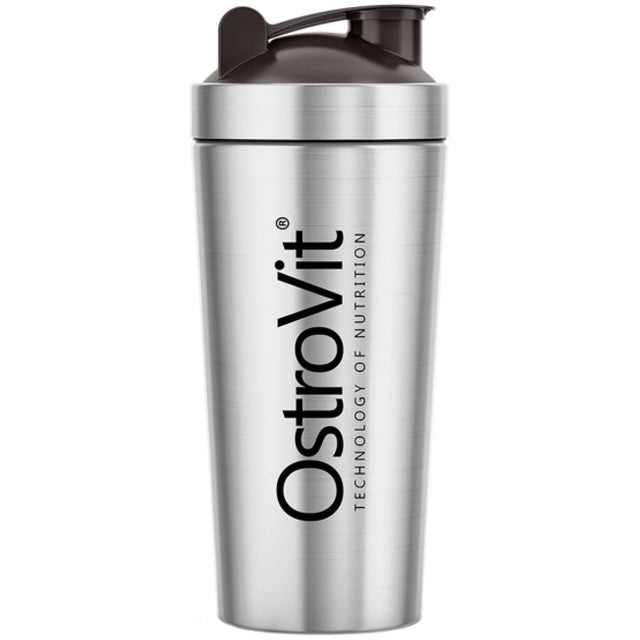 Metal / Steel Shaker / 750 ml / Silver 750 мл  OstroVit - Nutra Best Bulgaria