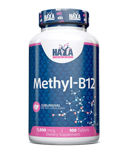 Methyl B-12 / 1000mcg / 100 Tabs.  Haya Labs - Nutra Best Bulgaria