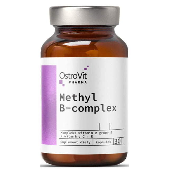 Methyl B-Complex 30 капсули  OstroVit - Nutra Best Bulgaria