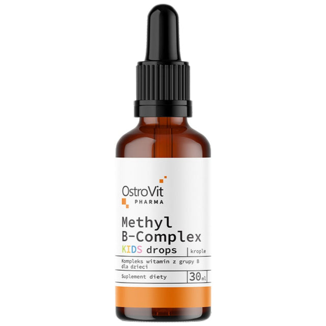Methyl B-Complex Drops | for Kids 30 мл  OstroVit - Nutra Best Bulgaria