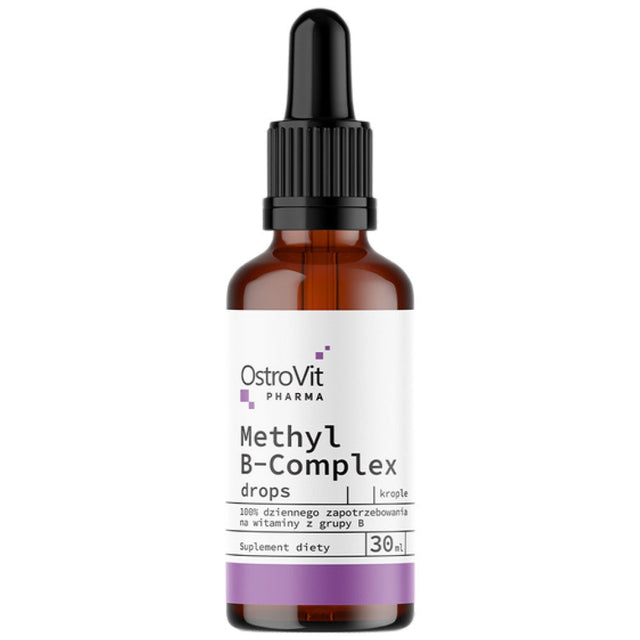 Methyl B-Complex Liquid Drops 30 мл  OstroVit - Nutra Best Bulgaria