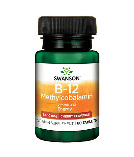 Methylcobalamin B-12 2500 mcg - 60 Таблетки  Swanson - Nutra Best Bulgaria