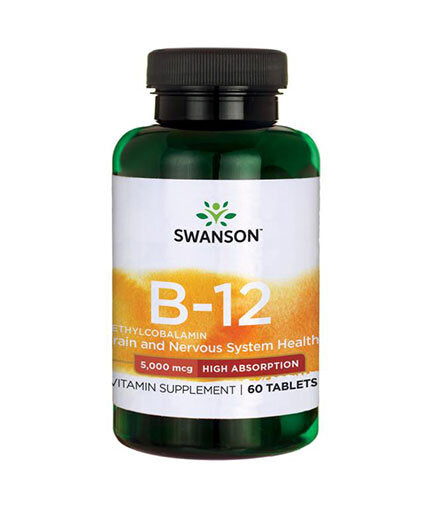 Methylcobalamin B-12 5000 mcg - 60 Таблетки  Swanson - Nutra Best Bulgaria