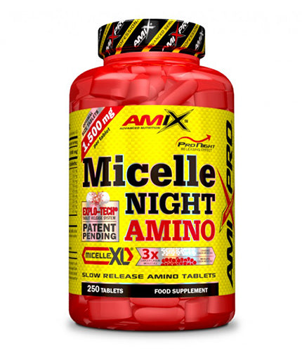 Micelle Night Amino / 250 Tabs  AMIX - Nutra Best Bulgaria