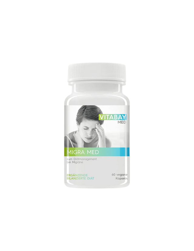 MigraMed / Миграмед - контрол на болката при мигрена, 60 капсули - Nutra Best