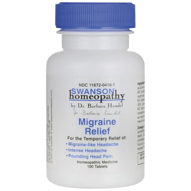 Migraine Relief 100 Таблетки  Swanson - Nutra Best Bulgaria