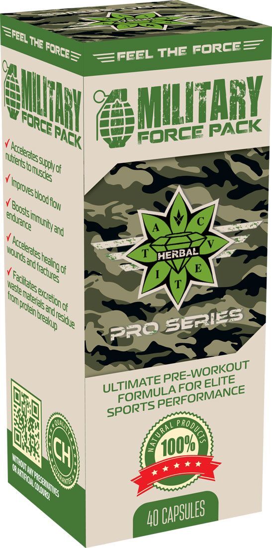 Military Force Pack - 40 капсули  Cvetita Herbal - Nutra Best Bulgaria