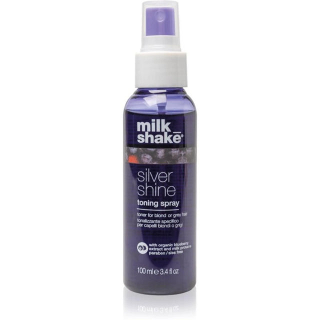Milk Shake - Silver Shine Toning Spray - Sprej neutralizující žluté tóny - 100ml  Milk Shake - Nutra Best Bulgaria