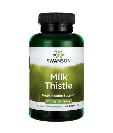 Milk Thistle 500 mg - 100 капсули  Swanson - Nutra Best Bulgaria