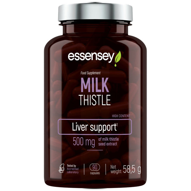Milk Thistle 500 mg - 90 капсули  ESSENSEY - Nutra Best Bulgaria