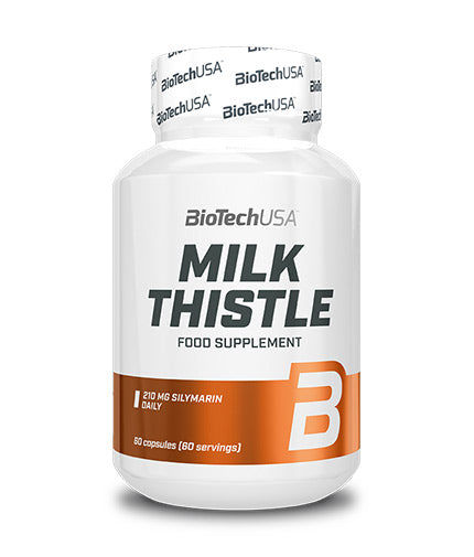 Milk Thistle / 60 Caps  BioTech USA - Nutra Best Bulgaria