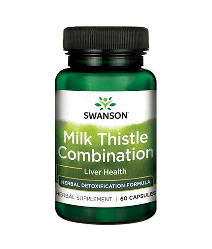 Milk Thistle Combination 475 mg - 60 капсули  Swanson - Nutra Best Bulgaria