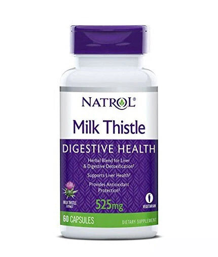 Milk Thistle Digestive 525mg  / 60 Tabs - Nutra Best