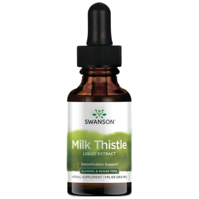 Milk Thistle Liquid Extract 29 мл  Swanson - Nutra Best Bulgaria