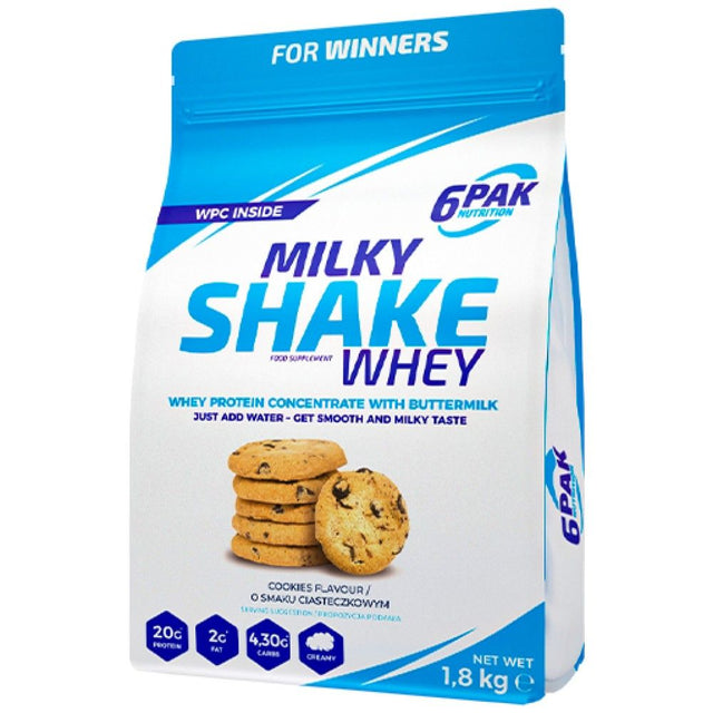 Milky Shake Whey - 1800 грама  6PAK Nutrition - Nutra Best Bulgaria