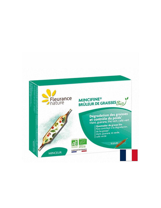 Mincifine - Билкова формула за изгаряне на мазнини, 10 ампули за пиене  Fleurance Nature - Nutra Best Bulgaria