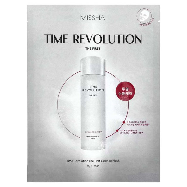 Missha - Time Revolution the First Essence Beauty Mask, 1 Sheet, 30g  MISSHA - Nutra Best Bulgaria