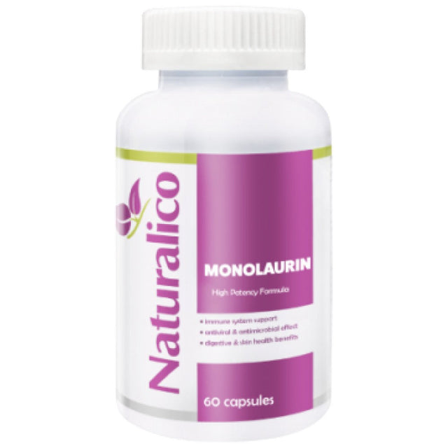Monolaurin 1000 mg - 60 капсули  Naturalico - Nutra Best Bulgaria