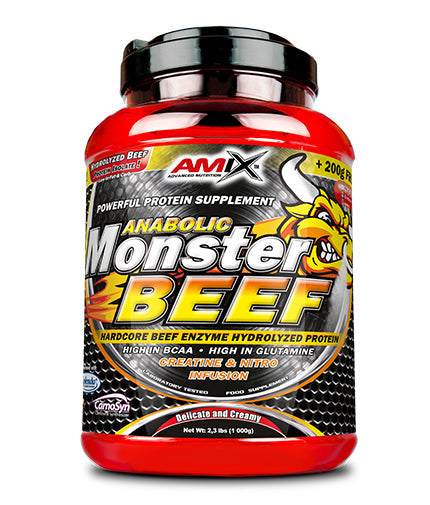 Monster Beef Protein - 1.00 kg  AMIX - Nutra Best Bulgaria