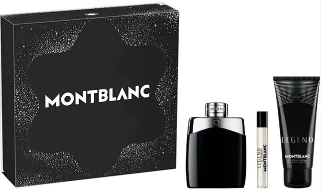 Mont Blanc - Legend Gift set EDT 100 ml, shower gel 100 ml and miniature EDT 7.5 ml - 100ml  MONTBLANC - Nutra Best Bulgaria