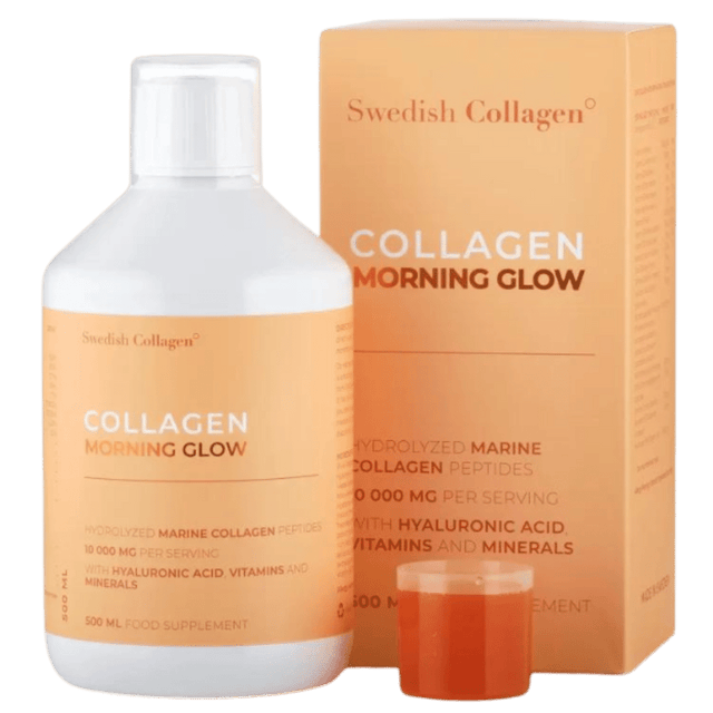 Рибен колаген Morning Glow 10000 мг + Ретинол 500 мл Swedish Collagen  Swedish Collagen - Nutra Best Bulgaria