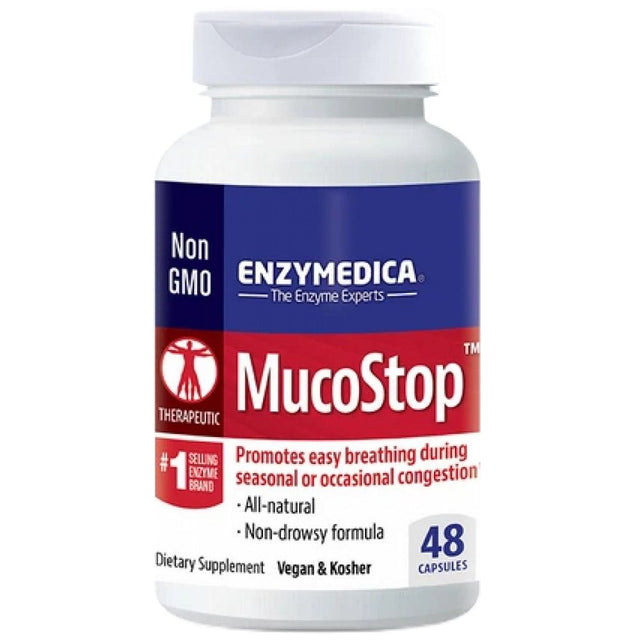 MucoStop | Easy Breathing - 48 капсули - Nutra Best Bulgaria